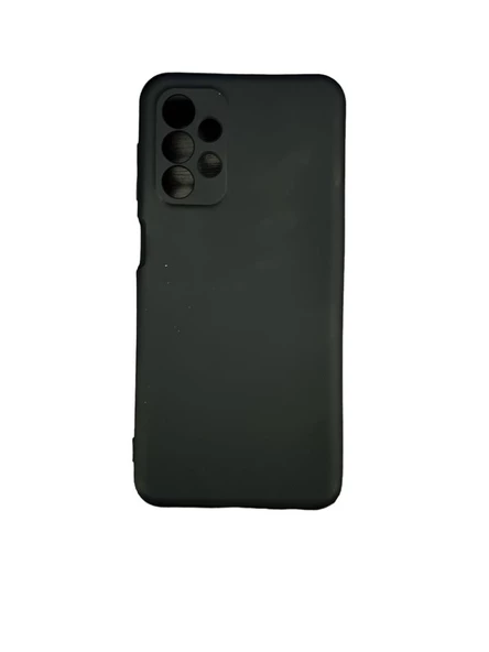 Galaxy A23 ile Uyumlu Cappy Silikon Kılıf Siyah ürün görseli 1
