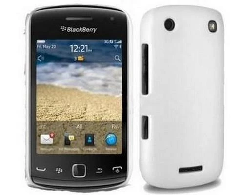 BlackBerry 9380 Curve ile Uyumlu Sert Kauçuk Kılıf Beyaz Renk ürün görseli 1