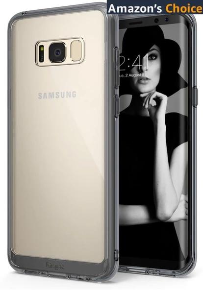 Ringke Fusion Galaxy S8 Plus ile Uyumlu Kılıf Smoke Black ürün görseli 1