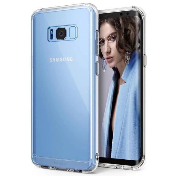 Ringke Fusion Galaxy S8 ile Uyumlu Kılıf Crystal Clear ürün görseli 1
