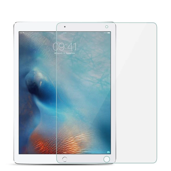 iPad New iPad 9.7 ile Uyumlu Cam Ekran Koruyucu ürün görseli 1