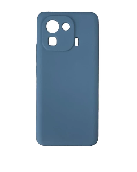 Mi 11 Pro ile Uyumlu Cappy Silikon Kılıf Lacivert ürün görseli 1