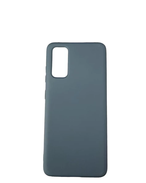Galaxy S20 ile Uyumlu Cappy Silikon Kılıf Lacivert ürün görseli 1