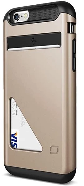 Lific iPhone 6/6s ile Uyumlu Mighty Card Defense Gold ürün görseli 1