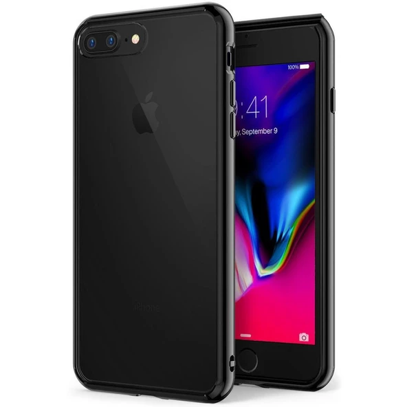 Ringke Fusion İphone 7 Plus ile Uyumlu Kılıf Ink Black ürün görseli 1