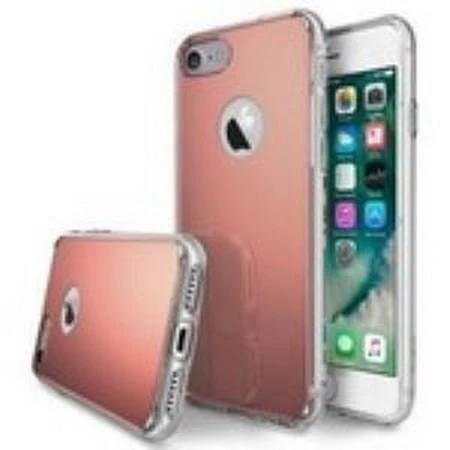 Ringke Mirror Fusion iPhone 7 ile Uyumlu Aynalı Kılıf Rose Gold ürün görseli 1