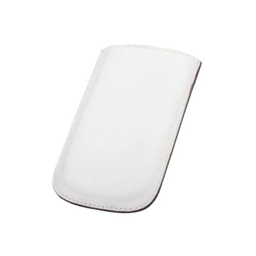 iPhone 4S/4 ile Uyumlu Deri Kılıf Çekmeli Model Beyaz ürün görseli 1