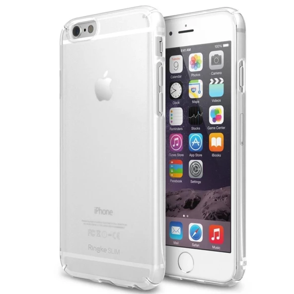 Ringke Slim Frost iPhone 6s Plus/ 6 Plus ile Uyumlu KIlıf White ürün görseli 1