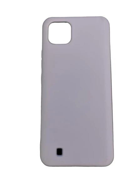 Realme C11 ile Uyumlu Cappy Silikon Kılıf Lila ürün görseli 1
