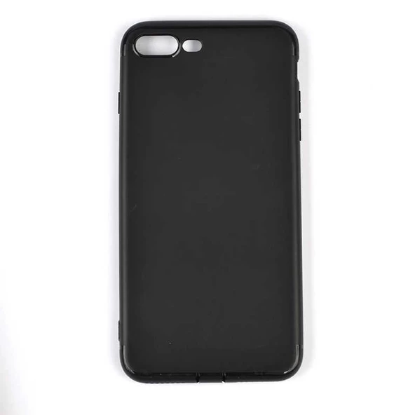 iPhone 7 Plus ile Uyumlu Tıpalı Silikon Kılıf Siyah ürün görseli 1