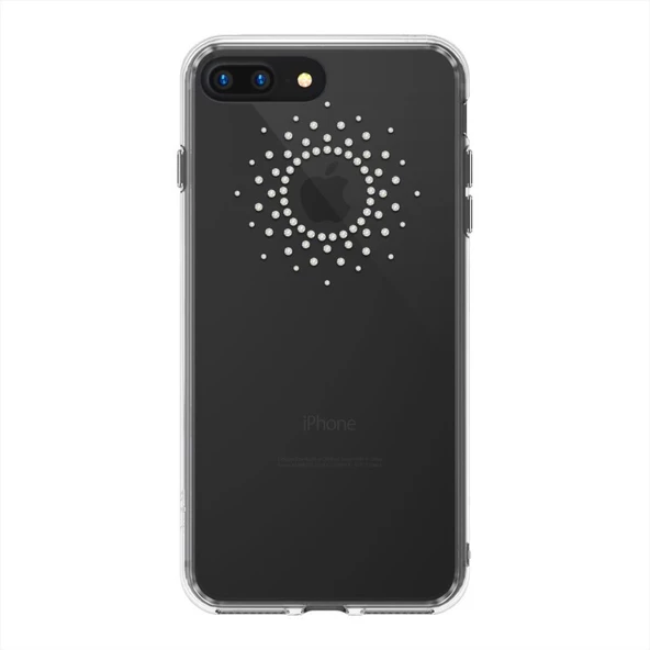 Ringke Noble Fusion İphone 7 Plus ile Uyumlu Taşlı Kılıf  Sun Clear ürün görseli 1