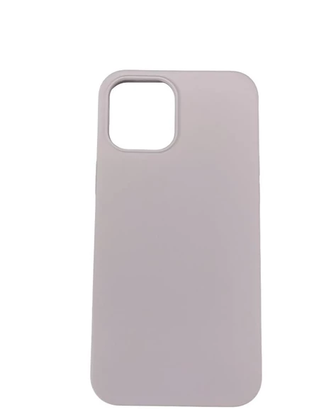iPhone 12 Pro Max ile Uyumlu Cappy Silikon Kılıf Lila ürün görseli 1