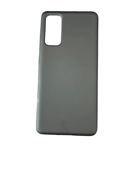 Galaxy S20 FE ile Uyumlu Cappy Silikon Kılıf Siyah ürün görseli 1