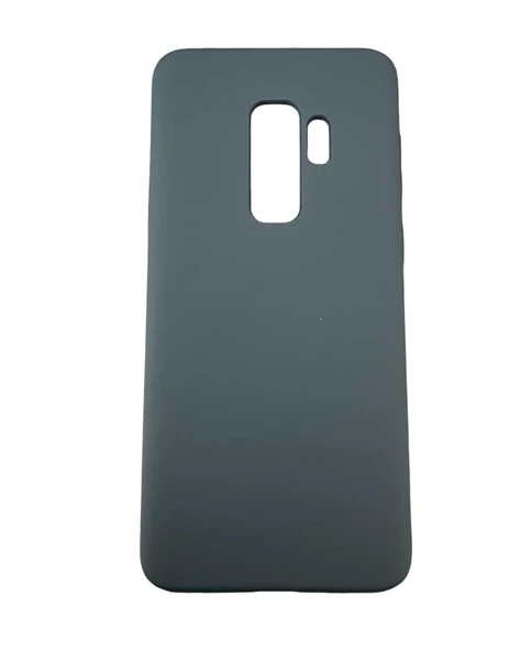 Galaxy S9 Plus ile Uyumlu Cappy Silikon Kılıf Lacivert ürün görseli 1
