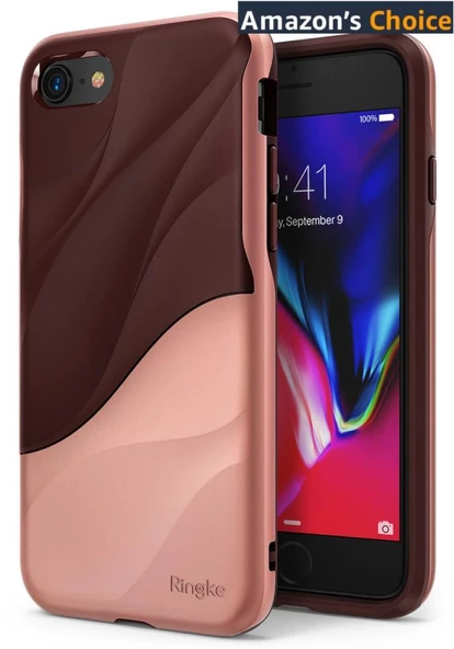 Ringke Wave iPhone 7/8 ile Uyumlu KIlıf Rose Blush ürün görseli 1