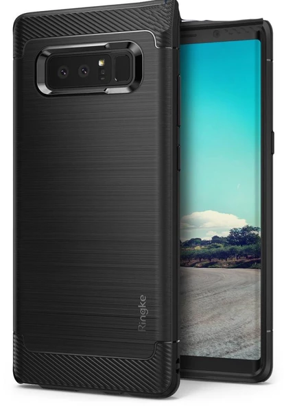 Ringke Onyx Galaxy Note 8 ile Uyumlu KIlıf Black ürün görseli 1