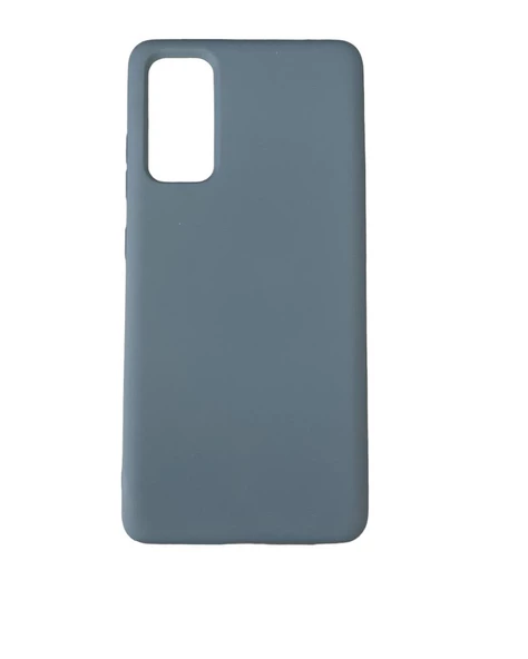 Galaxy S20 FE ile Uyumlu Cappy Silikon Kılıf Lacivert ürün görseli 1