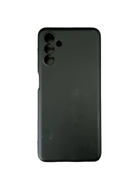 Galaxy A04s ile Uyumlu Cappy Silikon Kılıf Siyah ürün görseli 1