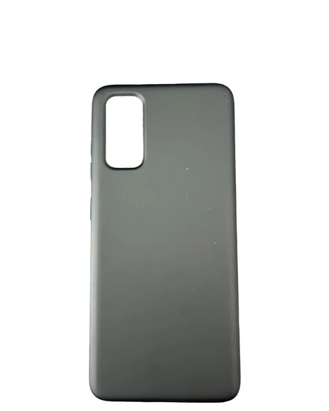Galaxy S20 ile Uyumlu Cappy Silikon Kılıf Siyah ürün görseli 1