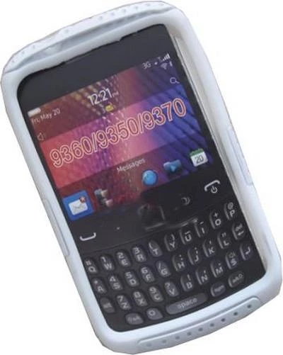BlackBerry 9360 ile Uyumlu Curve Termo Plastik Silikon Kılıf Beyaz Renk ürün görseli 1