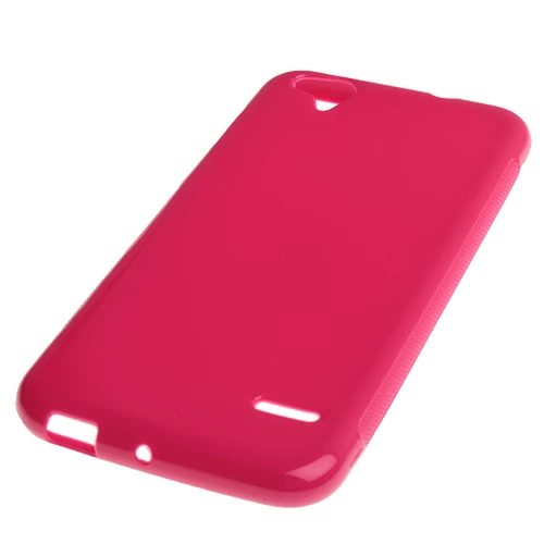 T60 ile Uyumlu Kılıf Parlak Silikon Koyu Pembe ürün görseli 1