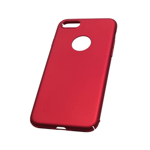 iPhone 7 ile Uyumlu Rubber Kılıf Kırmızı ürün görseli 1
