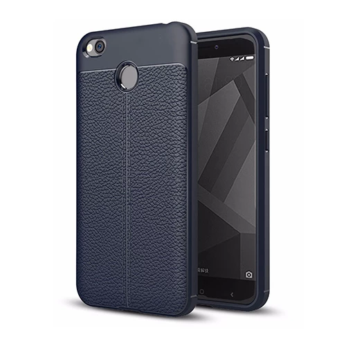 Zore Red Mi 4X ile Uyumlu Niss Silikon Kılıf Lacivert ürün görseli 1