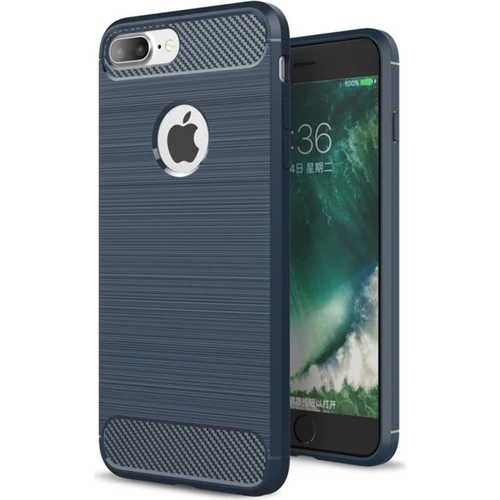iPhone 7 Plus ile Uyumlu Kılıf Room Silikon Lacivert ürün görseli 1