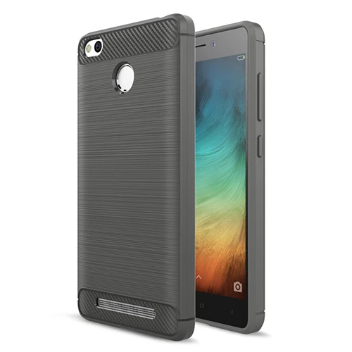 Red Mi 3 Pro ile Uyumlu Kılıf Room Silikon Gri ürün görseli 1