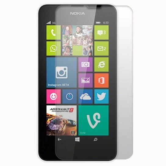 Lumia 630 ile Uyumlu Ekran Koruyucu Şeffaf 1 Adet ürün görseli 1