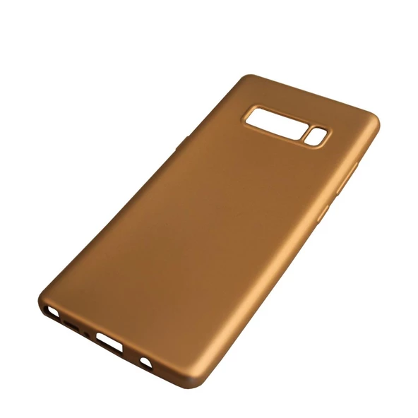 Galaxy Note 8 ile Uyumlu Morris Silikon Kılıf Gold ürün görseli 1