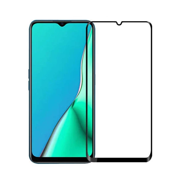 A5/A9 2020 ile Uyumlu Flexible Flat 6D Nano Ekran Koruyucu Siyah ürün görseli 1