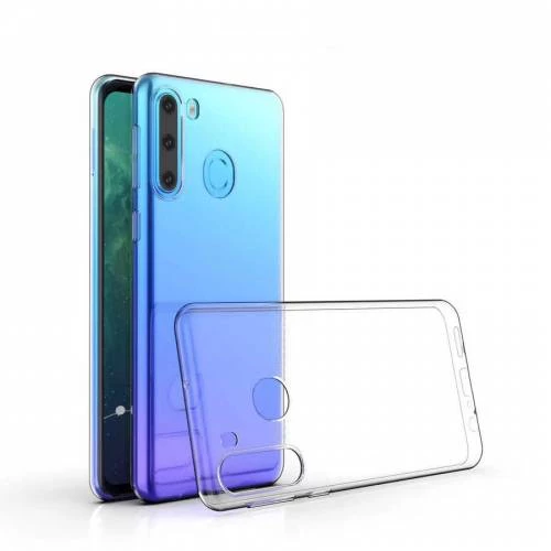 Galaxy M11 ile Uyumlu Ultra Slim Silikon Kılıf Şeffaf ürün görseli 1