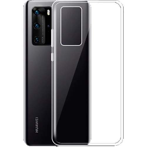 P40 ile Uyumlu Ultra Slim Silikon Kılıf Şeffaf ürün görseli 1