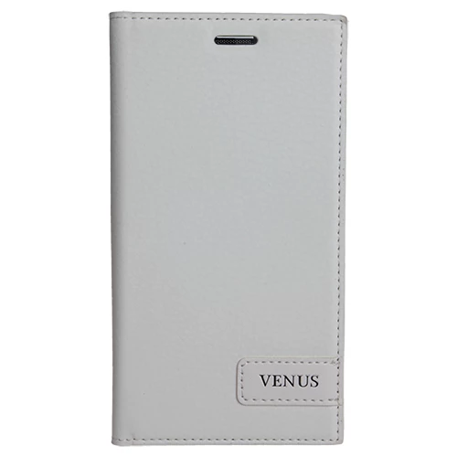 Venus 5V ile Uyumlu Kılıf Yan Model Safir Serisi Beyaz ürün görseli 1