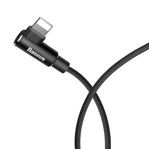 Baseus Lightning 1 Metre MVP Kablo Siyah - Resim 3