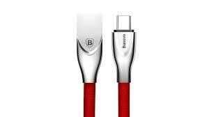 Baseus Zinc Alloy Lightning Kablo Kırmızı - Resim 2