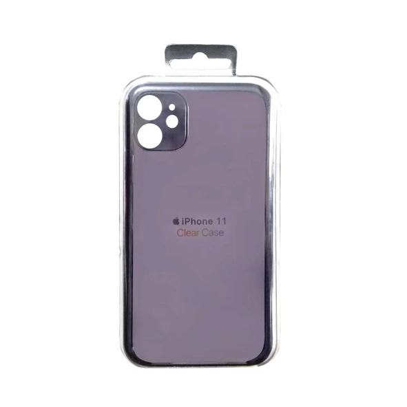 iPhone 11 ile Uyumlu Şeffaf Kılıf Siyah ürün görseli 1