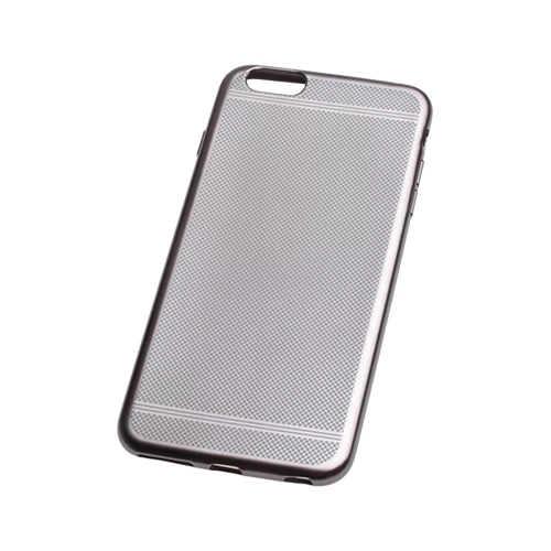 iPhone 6S Plus/6 Plus ile Uyumlu Storm Silikon Kılıf Dark Silver ürün görseli 1