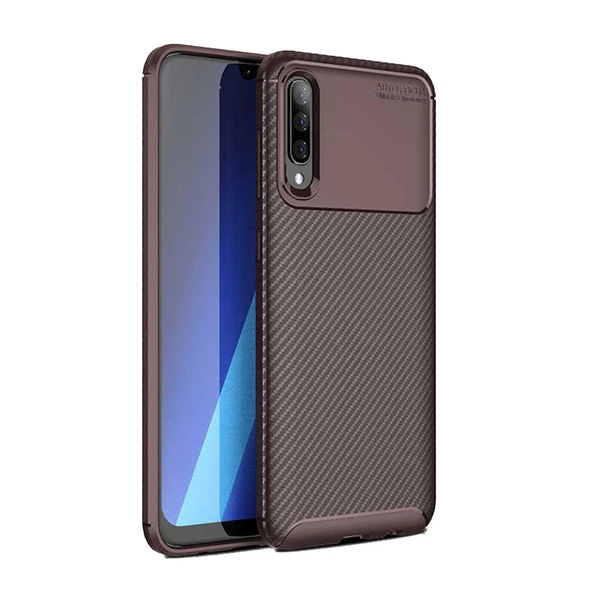 Zore Mi 9 ile Uyumlu Negro Silikon Kılıf Kahverengi ürün görseli 1