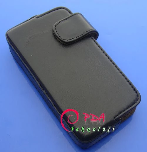 N96 ile Uyumlu Kapaklı Deri Kılıf (Yan Model) ürün görseli 1