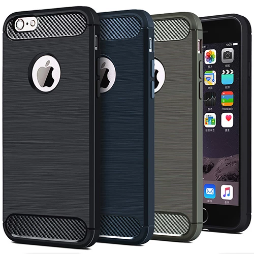 iPhone 6S Plus/6 Plus ile Uyumlu Kılıf Room Silikon Lacivert ürün görseli 1