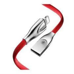 Baseus Zinc Alloy Lightning Kablo Kırmızı ürün görseli 1