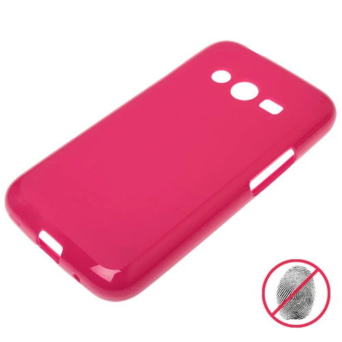Galaxy Ace 4 G313 ile Uyumlu Silikon Kılıf Pembe ürün görseli 1