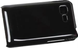 S5222 Star 3 Duos ile Uyumlu Sert Kauçuk Kılıf Parlak Model Siyah Renk ürün görseli 1