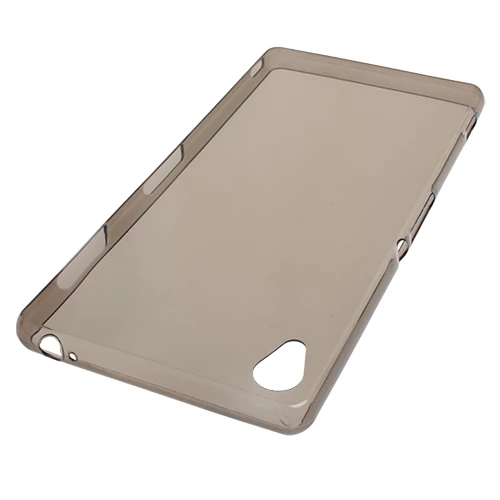 Xperia Z3 ile Uyumlu Kılıf 0.2mm Şeffaf Silikon Siyah ürün görseli 1