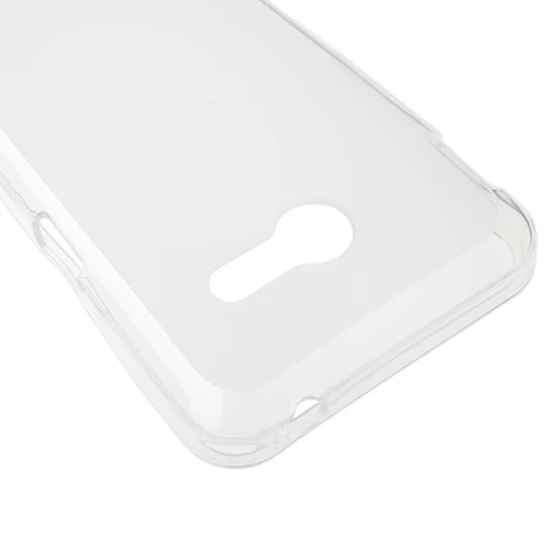 Zenfone 4 ile Uyumlu Silikon Kılıf Beyaz Renk ürün görseli 1