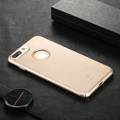Baseus Simpleds Case iPhone 7 Plus ile Uyumlu Kılıf Gold ürün görseli 1
