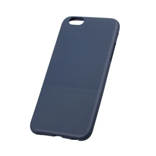 iPhone 6S Plus/6 Plus ile Uyumlu Kılıf Desenli Silikon Lacivert ürün görseli 1