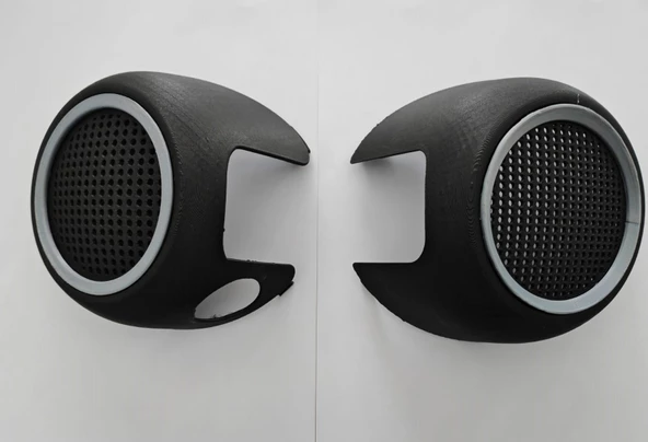 Mini Cooper S R55 R56 R57 R58 R59  Ön Kapı Üst Hoparlör Kapağı 2 Li Set Çift 51412753333 51412756567 ürün görseli 1